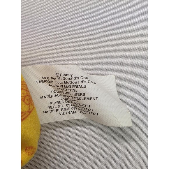 Vintage Collectable Kids yellow polyester McDonalds 2004 Lizzie McGuire hair - Picture 3 of 4